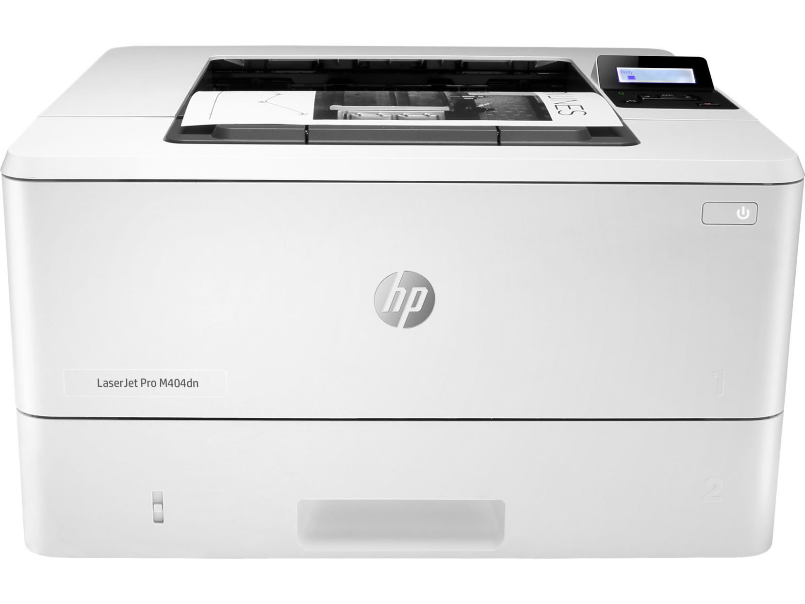 Принтер HP LaserJet Pro M404dn, лазерный, белый [w1a53a]
