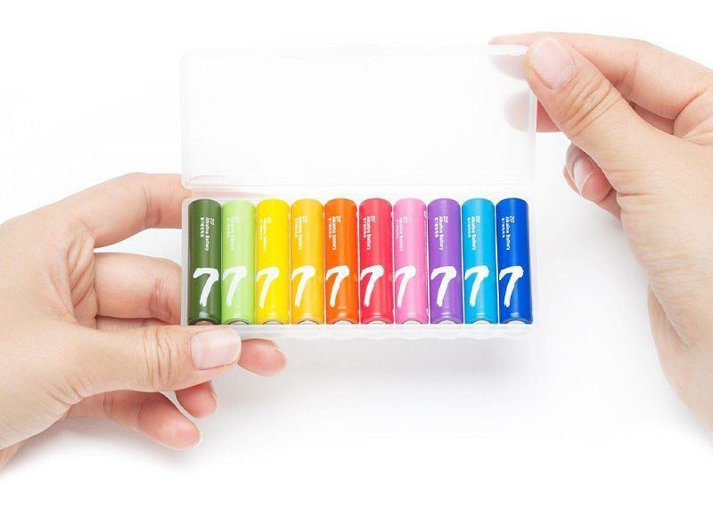 Батарейки Xiaomi AAA Rainbow Batteries, упаковка 10 шт [BHR5394GL]