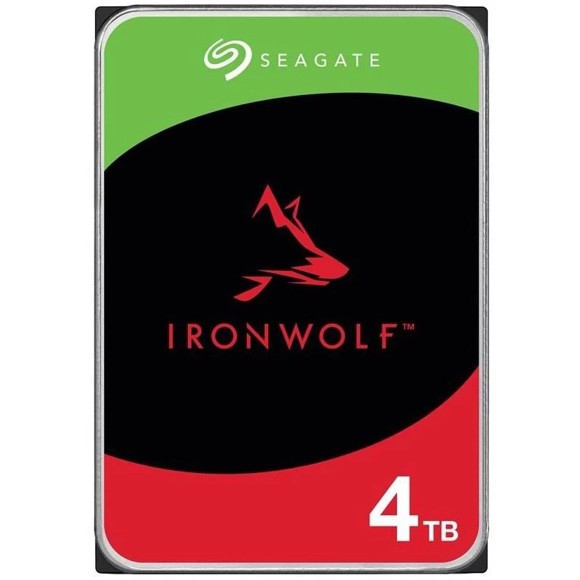 Жесткий диск Seagate Ironwolf ST4000VN006, 4ТБ, HDD, SATA III, 3.5"