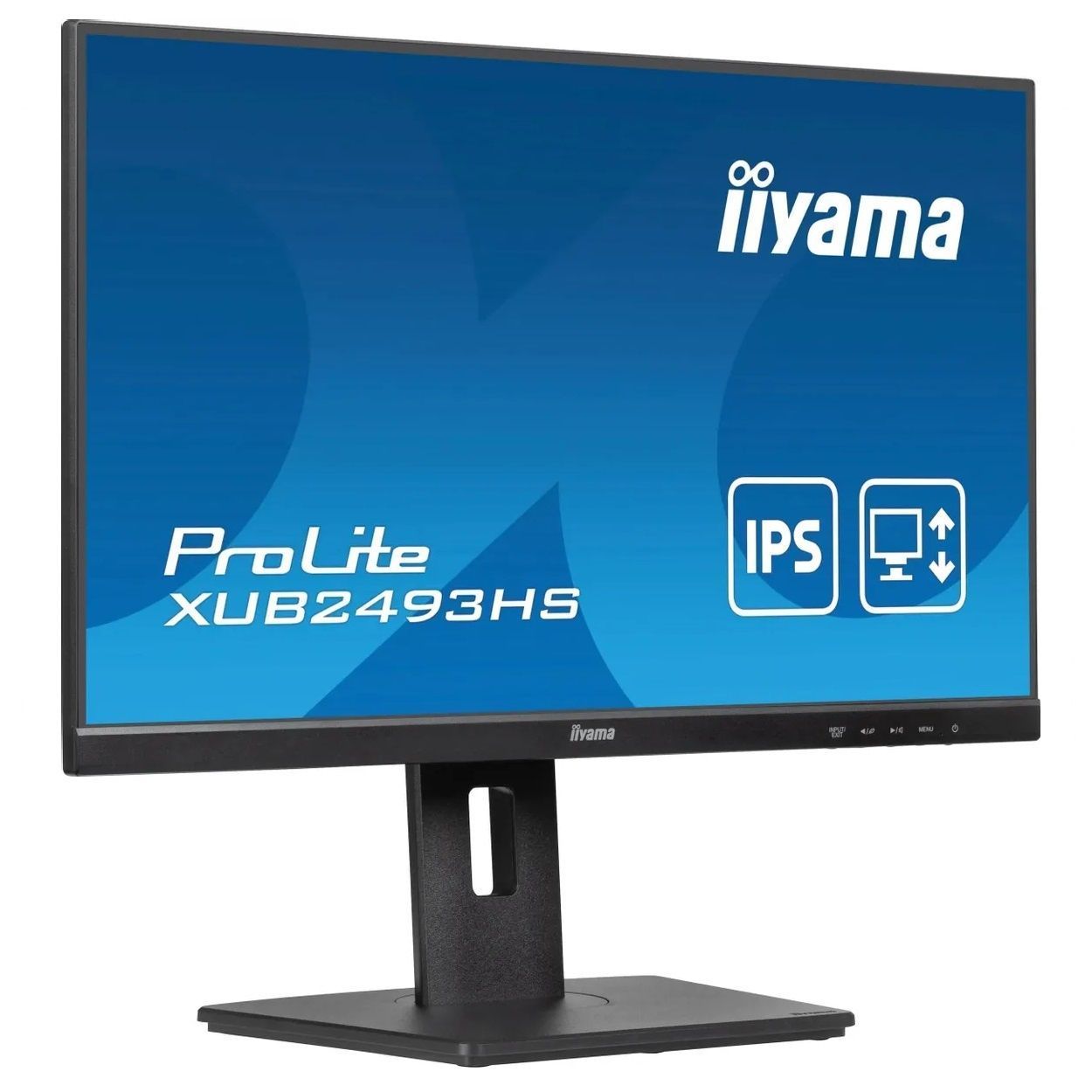 Монитор 23.8" Iiyama ProLite XUB2493HS-B6, IPS, 100 Гц, черный