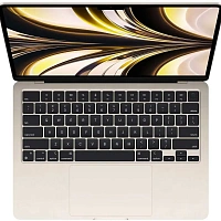 Ноутбук Apple MacBook Air A2681 13.6", IPS, Apple M2, 8ГБ, 256ГБ SSD, Mac  OS, белый [mly13ll/a]