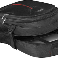 Рюкзак для ноутбука Defender Carbon [26077] для 15.6", цвет черный, с органайзером 