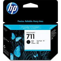 Картридж HP 711 [CZ129A] черный (оригинальный, 38 мл)
