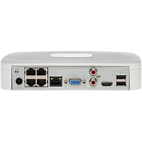 4-канальный IP-видеорегистратор Dahua DHI-NVR2104-P-4KS2 (4CH, 1080P, PoE, USB)