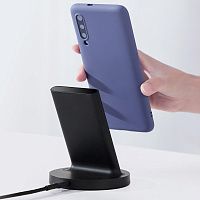 Беспроводное зарядное устройство Xiaomi Mi 20W Wireless Charging Stand, черный [gds4145gl] 