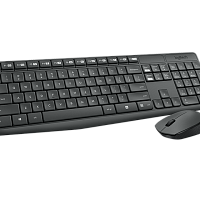 Комплект Logitech Cordless MK235 [920-007948], клавиатура+мышь