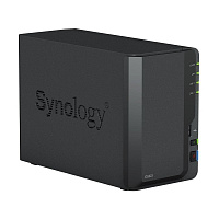 Сетевое хранилище Synology Original DS223, 2-bay, настольный 