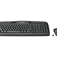 Комплект Logitech Cordless MK330 [920-003995], клавиатура+мышь 