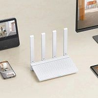 Wi-Fi роутер Xiaomi AX3000T, AX3000, белый [DVB4441GL]