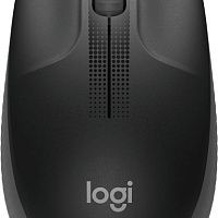 Мышь Logitech M190, оптическая, беспроводная, USB, темно-серый и серый [910-005905/910-005902]