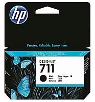 Картридж HP 711 [CZ133A], черный (оригинальный, 80 мл)