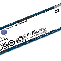 SSD накопитель Kingston NV2 SNV2S/4000G 4ТБ, M.2 2280, PCIe 4.0 x4, NVMe, M.2