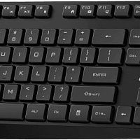 Комплект беспроводная клавиатура + мышь Genius KM-8006S, бесшумная, черная RU/ENG [31340017402]