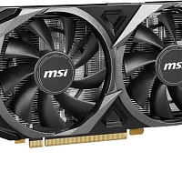 Видеокарта MSI NVIDIA GeForce RTX 3050 RTX 3050 VENTUS 2X XS 8G OC 8ГБ Ventus 2X, GDDR6