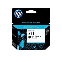 Картридж HP 711 [CZ133A], черный (оригинальный, 80 мл)