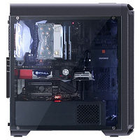 Корпус ATX Zalman i3 edge, Midi-Tower, без БП, черный