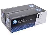 Тонер-картридж HP LJ CE285AF черный [85A] упаковка 2 шт (оригинальный, 2шт по 1600 стр)