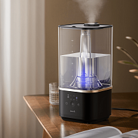 Увлажнитель воздуха deerma Humidifier DEM-F10W, ультразвуковой, с Wi-Fi