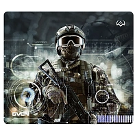 Игровой коврик для мыши SVEN MP-G01S Soldier, 230x200x2мм, ткань