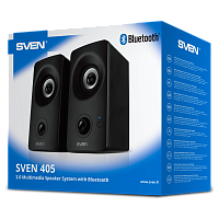 Колонки SVEN 405, черные, 8 Вт, USB, Bluetooth [SV-021122]