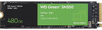 SSD накопитель 480ГБ WD Green SN350 WDS480G2G0C, M.2 2280, PCI-E 3.0 x4, NVMe, M.2