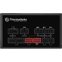 Блок питания Thermaltake SMART PRO RGB, 750Вт, 140мм, черный, retail [ps-spr-0750fpcbeu-r]