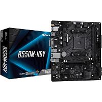 Материнская плата ASROCK B550M-HDV, SocketAM4, AMD B550, mATX