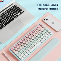 Клавиатура механическая UGREEN KU101, FUN + USB-C, Bluetooth, розовый