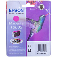 Картридж Epson T0803 пурпурный (оригинальный) для P50/PX660/PX820/PX830