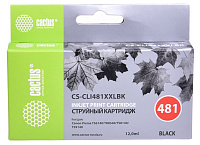 Картридж Cactus CS-CLI481XXLBK черный (12мл) для Canon Pixma TR7540/TR8540/TS6140/TS8140