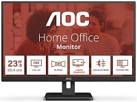 Монитор AOC 24E3UM 23.8", VA, 75Гц, 4 мс, черный