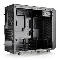 Корпус mATX THERMALTAKE Versa H15 [CA-1D4-00S1NN-00] (Micro-Tower, без БП, черный)