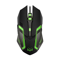 Игровая мышь SVEN RX-G740 USB, бесш. кл., 2400DPI, подсветка