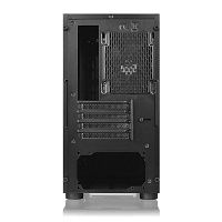 Корпус mATX THERMALTAKE Versa H17 [CA-1J1-00S1NN-00] (Micro-Tower, без БП, черный)