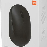 Мышь беспроводная Xiaomi Mi Dual Mode Wireless Mouse Silent Edition, черная [HLK4041GL]