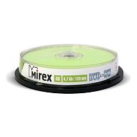 Диски DVD-RW Mirex [UL130032A4L] 4.7 Gb, 4x, Cake Box, 10 штук /упаковка