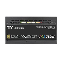 Блок питания Thermaltake Toughpower GF1 ARGB, 750Вт, 140мм, черный [PS-TPD-0750F3FAGE-1]