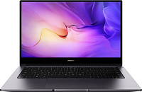 Ноутбук 14" HUAWEI MateBook D 14 NbM-WDQ9, IPS, AMD Ryzen 5 5500U, 8ГБ, SSD 512ГБ, серый [53013VUW]