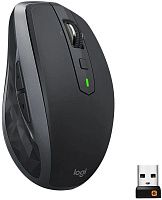 Мышь Logitech MX Anywhere 2S, оптическая, беспроводная, USB, графитовый [910-006211]