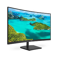 Монитор 23.6'' Philips 241E1SC, VA, изогнутый, черный