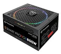 Блок питания Thermaltake SMART PRO RGB, 850Вт, 140мм, черный [PS-SPR-0850FPCBEU-R]