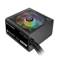 Блок питания Thermaltake Smart RGB 500, 500Вт, 120мм, черный, retail [ps-spr- 0500nhsawe-1]