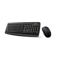 Комплект беспроводная клавиатура + мышь Genius Smart KM-8100, RU/ENG, черный [31340004416]