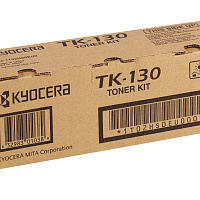 Тонер-картридж Kyocera TK-130 черный, оригинальный, 7200 стр.