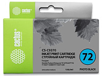 Картридж Cactus CS-C9370 №72 черный (130мл) для HP DJ T610/T620/T770/T1100/T1100/T1120/T1200