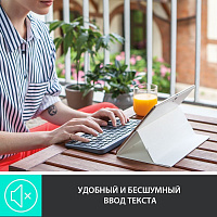 Клавиатура LOGITECH Multi-Device K380, беспроводная, темно-серый [920-007584]