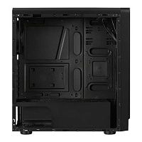 Корпус ATX AEROCOOL RIFT, Midi-Tower, без БП, черный