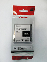 Картридж Canon PFI-107MBK, матовый черный, 130мл [6704B001]