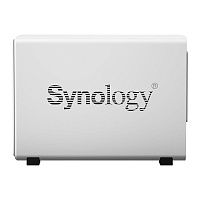 Сетевой накопитель Synology DS220j на 2 диска, без HDD