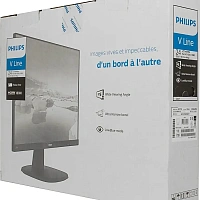 Монитор 23.8" PHILIPS 243V7QDSB 00/01, черный